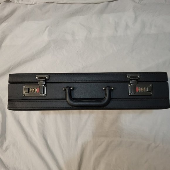 Buxton Leather Attache Briefcase - Picture 6 of 9